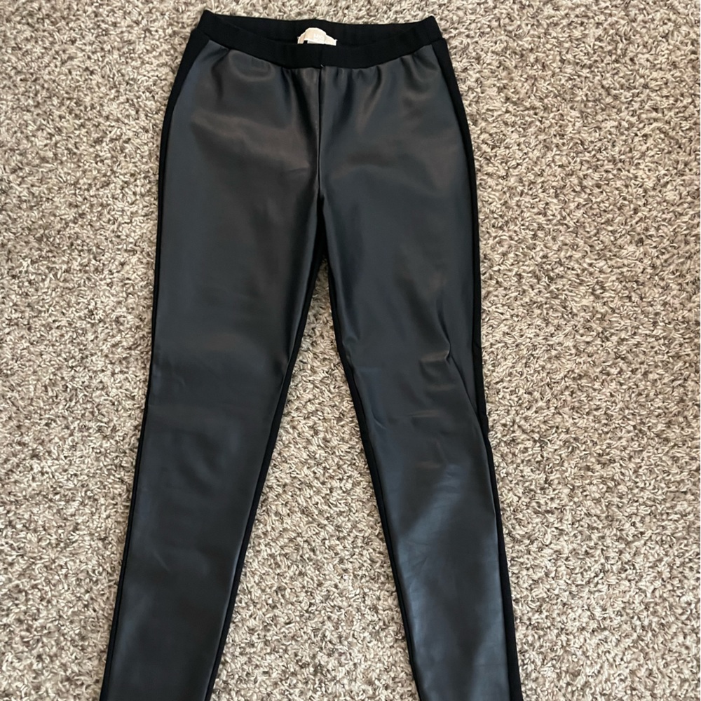 Michael Kors Leather Leggings